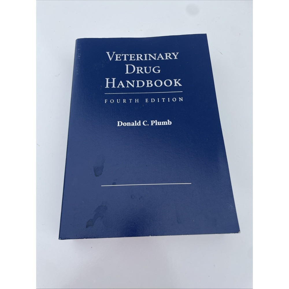 Plumb's Veterinary Drug Handbook by Donald C. Plumb (Paperback) 4th Edition
